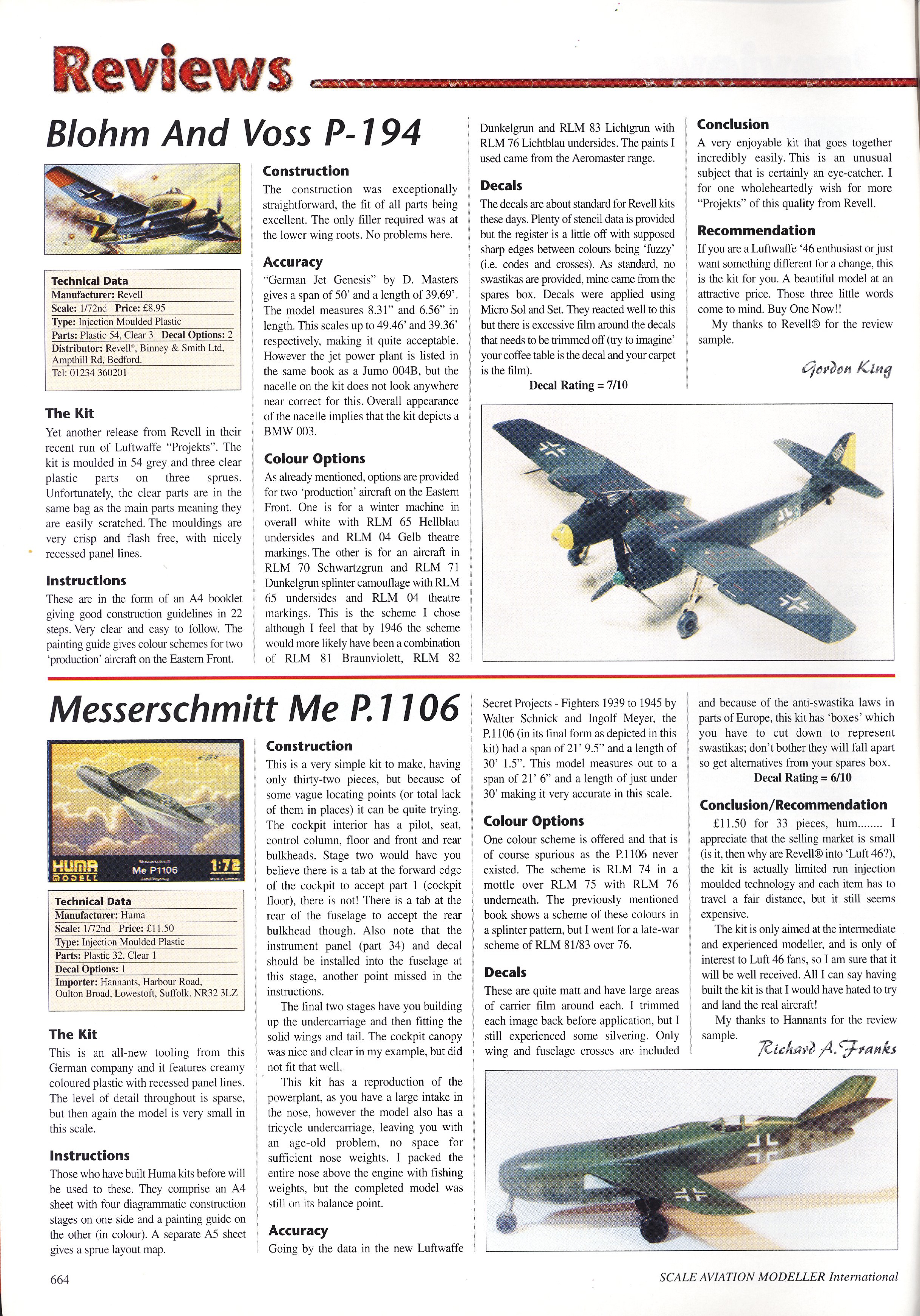 Scale Aviation Modeller International 1997-11